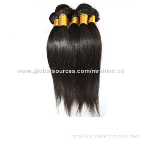 22-inch 6A 100% Unprocessed Straight Hair Remy Weft